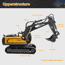 Load image into Gallery viewer, Dwi Dowellin Remote Control Excavator Toys for Boys,Construction Rc Excavators for Kids Age 4-7 8 9 10 Year Old,Ideal Toys,Batteries Included
