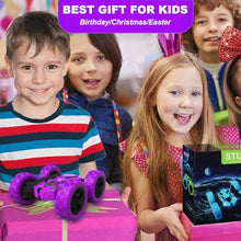 Load image into Gallery viewer, Hamdol Remote Control Car for Kids, 360° Spinning RC Stunt Car with Lights
