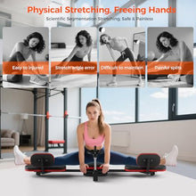 Load image into Gallery viewer, Loyesm 330LBS Heavy Duty Leg Stretcher Machine - Steel Frame Split Trainer with Adjustable Soft Padding, Flexibility Stretching Equipment for Home Gym, Dance &amp; Yoga

