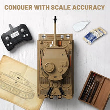 Load image into Gallery viewer, RC Tank that Shoots Water Bullets, 1:22 Tiger Remote Control Tank with Infrared Battle System
