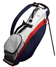 Load image into Gallery viewer, Titleist Golf Players 4 Carbon Less Logo Stand Bag Navy/White/Red
