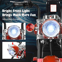 Load image into Gallery viewer, Costzon Kids Motorcycle, 6V Battery Powered Ride on Chopper Motorcycle w/Horn, Headlight
