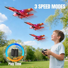 Load image into Gallery viewer, Foam RC Plane for Kids Adults Beginner, Remote Control Airplane RC Jet

