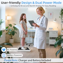 Load image into Gallery viewer, Medical Scale for Body Weight, 660lb Medical Grade Floor Scale
