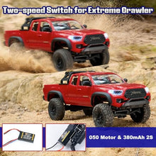 Load image into Gallery viewer, RC Crawler, Officially Licensed RC Truck 2 Speeds Switch with LED Lights, Off-Road RC Model for Adults (Grey)
