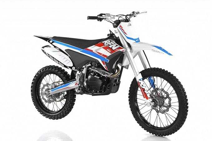 HHH Apollo Thunder 250cc Racing Bike 250cc Dirt-bike Proactive Dirt Bike 21/18 inch Wheels Gas pit-bike (Blue)