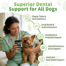 Load image into Gallery viewer, Dog Dental Powder, Teeth Cleaning Powder, Plaque &amp; Tartar Off, 150 Servings
