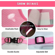 Load image into Gallery viewer, FEimaX Dog Harness and Leash Set for Walking, Soft Mesh Adjustable Easy Control Lightweight Cat Vest Harnesses with Reflective Strips, Escape Proof Small Dogs Cats Vests

