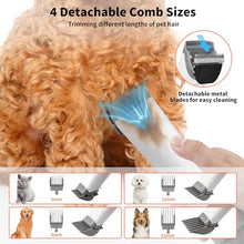 Load image into Gallery viewer, binROC 4-in-1 Dog Grooming Vacuum Kit for Pet Hair Shedding &amp; Home Cleaning
