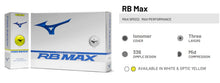 Load image into Gallery viewer, Mizuno RB MAX Golf Balls | White
