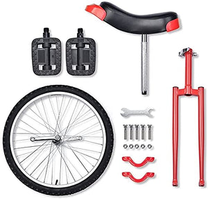 JINCAN 20" Wheel Trainer Unicycle, for Adjustable Balance Exercise Fun Bike Fitness, for Beginners/Children/Adult Safe,Comfortable