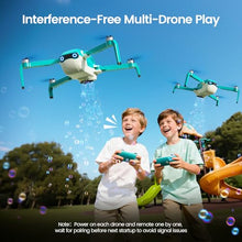Load image into Gallery viewer, Holy Stone HS320 Bubble Drone for Kids and Beginners –Bubble Machine with Headless Mode, Auto Rotation, One‑Key Takeoff &amp; Landing, Two Batteries, Great Gift Toy for Outdoor Play, Parties, Boys &amp; Girls
