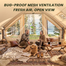 Load image into Gallery viewer, Inflatable Camping Tent |Blow up Tent| Inflatable Hot Tent with Stove Jack

