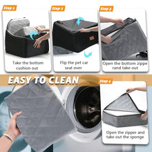 Load image into Gallery viewer, Ztinng Dog/Cat Car Seat Pet Booster Seat for Dogs/Cats up to 30 lbs
