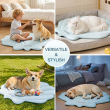 Load image into Gallery viewer, Vagascape Dog Cooling Mat, Washable Pet Cooling Mat, 35" x 33" Thick &amp; Durable Large Cooling Mat for Dogs, Portable Foldable Premium Cooling Pad for Indoor, Outdoor, Travel, Camping, Patio and Beach
