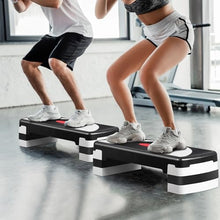 Load image into Gallery viewer, Smartxchoices 30'' Aerobics Stepper Workout Step Platform with 4" - 6" - 8" Adjustable Risers, Fitness Exercise Workout
