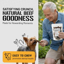 Load image into Gallery viewer, Dog Chits Lamb Trachea Dog Chews - 100% Single Ingredient, High Protein, Low Fat - Glucosamine for Joint Support - Dental-Clean Crunch - for Dogs Sensitive to Beef, Training Treat - 6 inch, 8 oz
