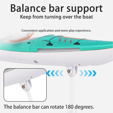 Load image into Gallery viewer, RC Boat for Kids, Remote Control Boat with LED Lights, 2.4GHz Simulated RC Kayak Boat with Paddle (Blue)
