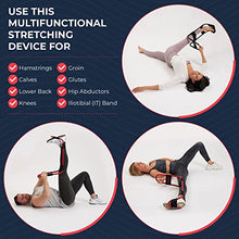 Load image into Gallery viewer, IdealStretch - Original Patented – Hamstring Stretcher, Lower Back Stretcher, Hip Stretcher, &amp; Calf Stretcher - Pain Relief &amp; Leg Stretcher

