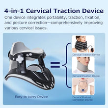Load image into Gallery viewer, ALPHAY Neck Stretcher Cervical Traction, Neck Braces for Neck Pain and Support, Adjustable Cervical Traction Devices for Home Use, Neck Decompression Device and Revive Cervical Spine
