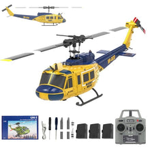 Load image into Gallery viewer, RC Helicopter - 1/48 Scale 2.4G 6CH Flybarless Remote Control Helicopter Model, 3D Stunt Flight &amp; High-Precision RC Airplane
