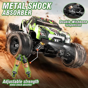 Rc Cars 1:18 All Terrain RC Car for Adults & Boys (18305), 4WD Off-Road RC Truck High Speed Fast 40+ KPH, 4X4 Waterproof