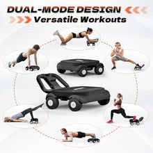 Load image into Gallery viewer, EAST MOUNT Ab Roller Wheel - Ab Roller with Elbow Support for Core Workout
