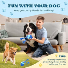 Load image into Gallery viewer, Akpsid Interactive Dog Toys Touch Activated Bouncing &amp; Jumping Dog Ball with Rope, Squeaky Doggie Toys to Keep Them Busy
