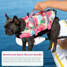 Load image into Gallery viewer, Doglay Dog Life Jacket, Dog Life Vest for Swimming Boating, Adjustable Puppy Life Jacket with Reflective Stripes, Superior Buoyancy Pet Swimming Vest for Small Medium and Large Dogs
