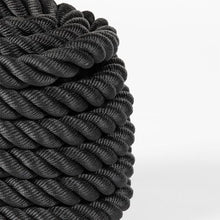 Load image into Gallery viewer, Titan Fitness Battle Rope 30ft x 1.5in, Poly Dacron Heavy Rope for Home Gym Conditioning Workouts, Cross-Train, Strength Training Exercises
