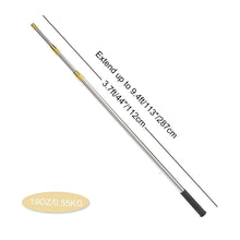 Load image into Gallery viewer, Cyfie Retractable Fishing Gaff, 4.8/6.6/7.8/9.4/16.4ft Telescopic Fishing Gaff with 8mm Screw, Capable for Fish Gig Spear Harpoon Hook, Ice and Saltwater Fishing Gaff Pole for Hunting Fish Frog Mole
