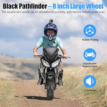 Load image into Gallery viewer, 49cc 4-Stroke Pocket Rocket Motorcycle, Gas Motocross Kids Dirt Bike 8 Inch Wheels Mini Motorcycle, Gas Pocket Motorbike, Black
