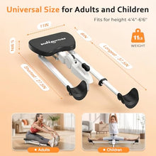 Load image into Gallery viewer, BODY RHYTHM Leg Stretcher - Split Machine for Leg Stretching - Flexibility Stretching Equipment - Ballet, Yoga, Dance, Martial Arts, MMA - Home Yoga Gym Fitness (Black)
