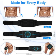 Load image into Gallery viewer, ABS Stimulator Muscle Toner, AB Machine for Abdomen/Arm/Leg, Muscle Stimulator for Muscle Growth, Ab Toning Belt Muscle Stimulator for Men and Women 3 Pack
