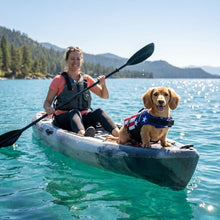 Load image into Gallery viewer, Doglay Dog Life Jacket for Swimming and Boating, Adjustable Puppy Life Vest with Reflective Stripes, Superior Buoyancy Pet Swimming Vest for Small Medium and Large Dogs
