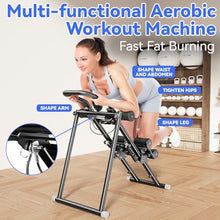 Load image into Gallery viewer, Stair Stepper &amp; Ab Machine by SEWD, 2-in-1 Cardio Workout Equipment with Adjustable Handlebar &amp; Large Pedals, 90% Pre-Assembled Fitness Equipment, Quickly Switch from Stepper to Abdominal Machine
