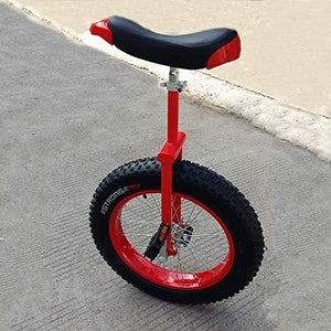 Wheel Unicycles 20 Inch Adults Unicycle for 170-180cm People, Heavy Duty Big Wheel Unicycle with Extra Thick Tire, Load 150kg/330Lbs