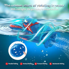 Load image into Gallery viewer, fromeasy 2-Pack Mini RC Boats with Floating Ball – 2.4GHz Remote Control Boats for Pools &amp; Lakes
