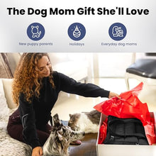 Load image into Gallery viewer, Rubyloo Puffer Dog Travel Bag for Dog Moms, Diaper Bag with Travel Bowls
