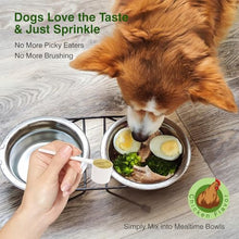 Load image into Gallery viewer, Dog Teeth Cleaning Powder,Natural Dental Powder for Plaque Remove,Tartar Control,7-Day Fresh Breath, No Brushing Needed, Chicken Flavor
