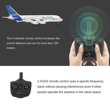 Load image into Gallery viewer, A120-Aircar A380 RC Airplane,WLtoys 3CH EPP Fixed Wing Remote Control Aircraft Toys (Regular Version)
