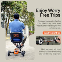 Load image into Gallery viewer, SuperHandy Passport Mobility Scooter for Adults- Foldable, 3 Wheel, Airline Travel Friendly - 13 Mile Range, Includes 2 Removable 44.4V Lithium-ion Batteries &amp; Charger (275 Lbs)
