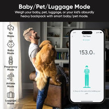 Load image into Gallery viewer, Wyze Smart Scale Ultra Smart Scale with 4.3" Color Display - Digital Scale for Body Weight BMI Muscle Mass, Heart Rate Monitor, Wi-Fi &amp; Bluetooth Weight Scale with Baby/Pet/Luggage Mode, 400lbs, Black
