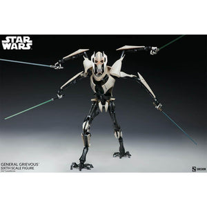 Star Wars Sideshow Collectibles 1:6 General Grievous, Multicolor, Action Figure (SS1000272)