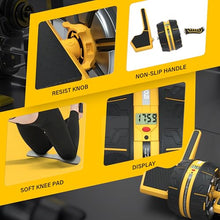 Load image into Gallery viewer, SNODE Ab Roller Wheel with Elbow Support, 3 Levels Resist, Dual Mode, Ab Wheel for Core Workout, Automatic Rebound Sytem,Spring Steel Sheet
