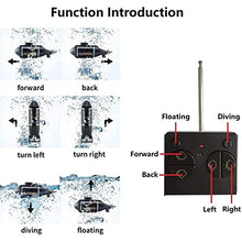 Load image into Gallery viewer, GoolRC Mini RC Submarine for, 2.4G 6CH Remote Control Boat Remote Control Submarine, Model Electronic Water Toy
