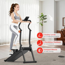 Load image into Gallery viewer, Vertical Climber with Led Screen for Home Gym, Foldable Stairmaster Machine with 350LBS Capacity
