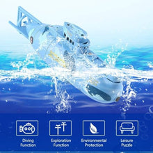 Load image into Gallery viewer, Mini RC Boat Toy Remote Control Tourist Submarine -Blue
