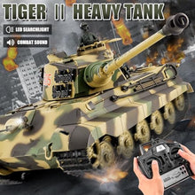 Load image into Gallery viewer, BESTYMXY RC Tanks Heng Long German King Tiger Henschel Heavy Tank
