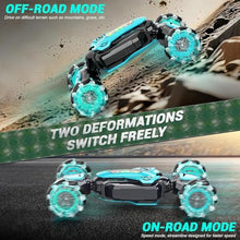 Load image into Gallery viewer, Gesture Sensing Rc Stunt Car,Remote Control Transform Car 2.4ghz 4WD
